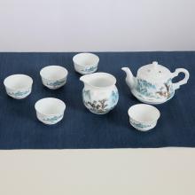 8头清新(xīn)茶具（青山(shān)绿水...